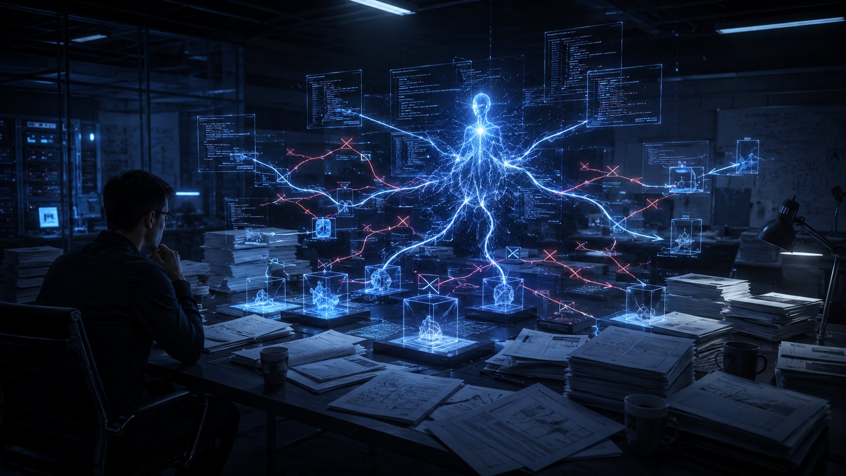 AI Agent 长时间阅读源码、论文并反复验证漏洞路线的原创插图