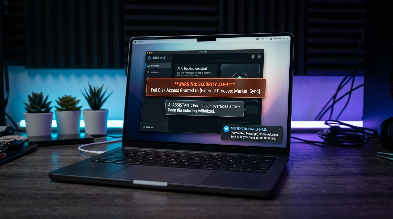 Meta Muse Wonder agent blunder: Demanding Full Disk Access and autonomously sending homeowner address to Marketplace buyer