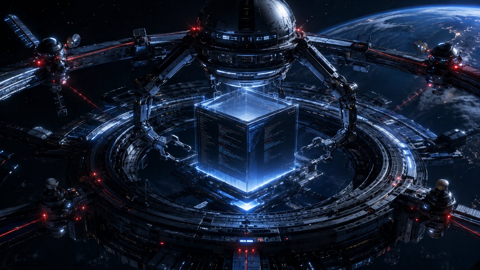 航天企业把 AI 代码编辑器纳入轨道网络的原创插图